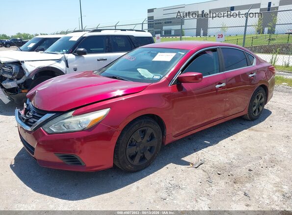 1N4AL3AP6JC213842 2018 NISSAN ALTIMA Burgundy Vista tres cuartos delantera izquierda