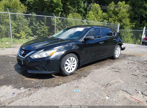 1N4AL3AP6JC219558 2018 NISSAN ALTIMA Black წინა მარცხენა ხედი სამი მეოთხედიდან