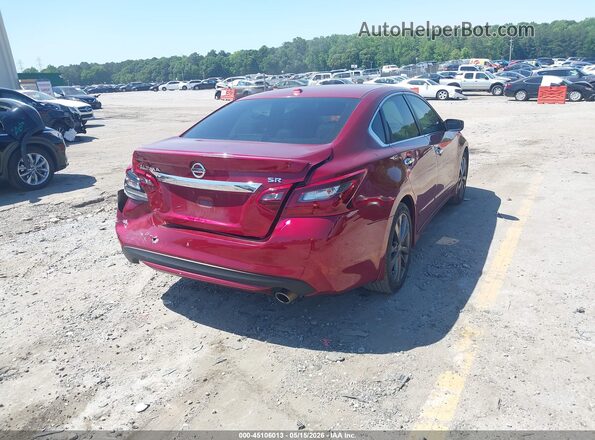 1N4AL3AP6JC471486 2018 NISSAN ALTIMA Красный Задняя правая четверть