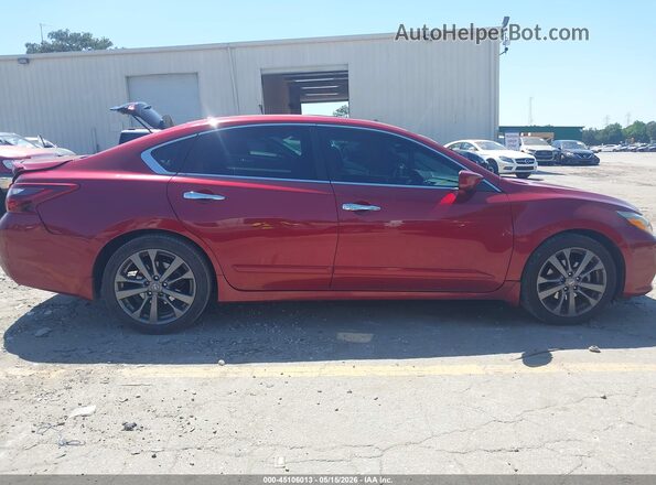 1N4AL3AP6JC471486 2018 NISSAN ALTIMA Красный Вид задней части салона