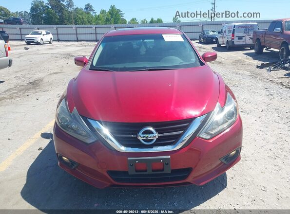 1N4AL3AP6JC471486 2018 NISSAN ALTIMA Красный Вид щитка приборов