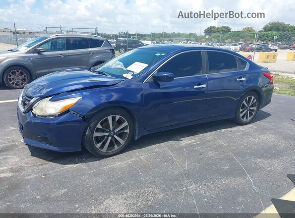 1N4AL3AP7GC243957 2016 NISSAN ALTIMA Синий Передняя левая четверть