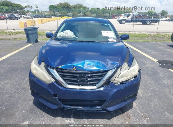 1N4AL3AP7GC243957 2016 NISSAN ALTIMA Синий Вид щитка приборов