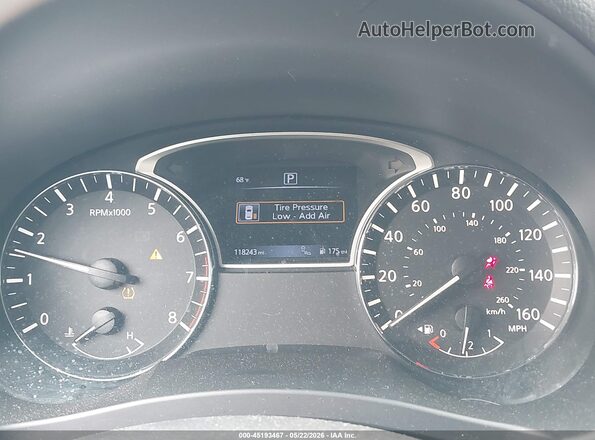 1N4AL3AP7GC283844 2016 NISSAN ALTIMA Navy Widok tylnych siedzeń