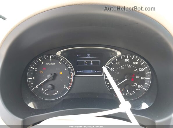 1N4AL3AP7GC294892 2016 NISSAN ALTIMA Black უკანა სავარძლების ხედი