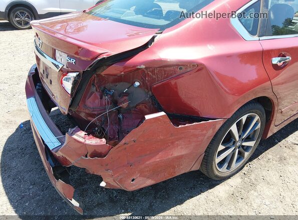 1N4AL3AP7GN388551 2016 NISSAN ALTIMA Red Widok z przodu