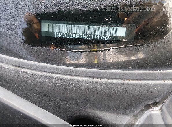 1N4AL3AP7HC111752 2017 NISSAN ALTIMA Серый Вид подкапотного пространства