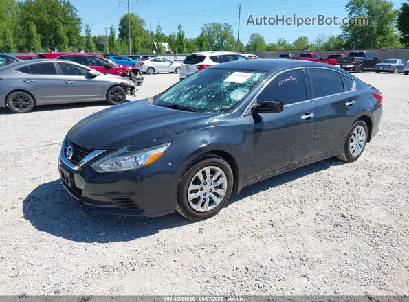 1N4AL3AP7HC226075 2017 NISSAN ALTIMA Черный Передняя левая четверть