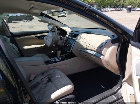1N4AL3AP7HC277544 2017 NISSAN ALTIMA Black წინა სალონის ხედი