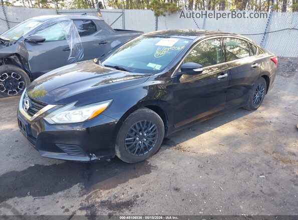 1N4AL3AP7HC470194 2017 NISSAN ALTIMA Black Առջևի ձախ երեք քառորդ տեսարան