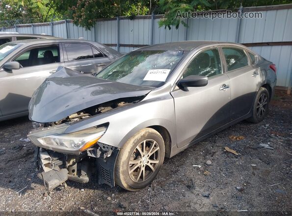1N4AL3AP7HN327380 2017 NISSAN ALTIMA Gray Vista tres cuartos delantera izquierda