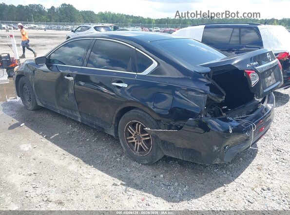 1N4AL3AP7HN360797 2017 NISSAN ALTIMA Черный Задняя левая четверть