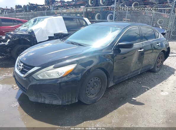 1N4AL3AP7HN360797 2017 NISSAN ALTIMA Черный Передняя левая четверть