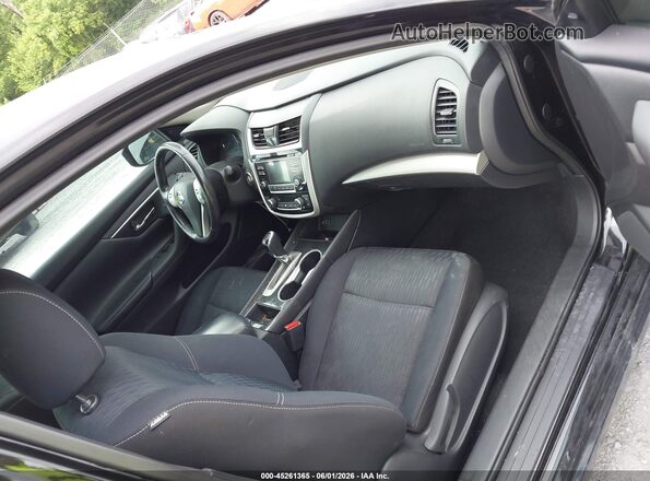 1N4AL3AP7JC147110 2018 NISSAN ALTIMA Black Widok wnętrza z przodu