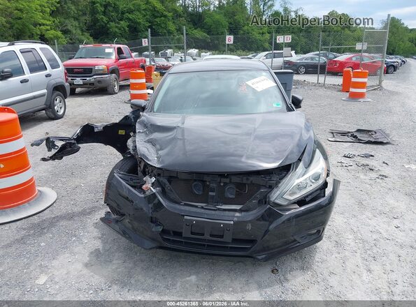 1N4AL3AP7JC147110 2018 NISSAN ALTIMA Black Widok wnętrza z tyłu