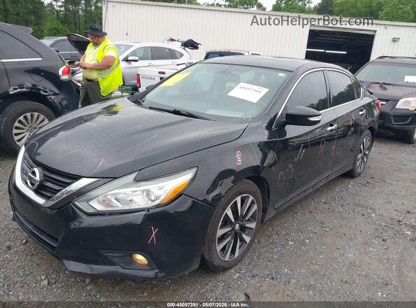1N4AL3AP7JC154851 2018 NISSAN ALTIMA Black Przód lewy