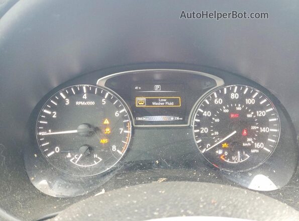 1N4AL3AP7JC256893 2018 NISSAN ALTIMA White Widok zestawu wskaźników