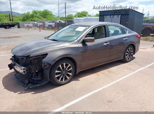 1N4AL3AP8GC159260 2016 NISSAN ALTIMA Серый Передняя левая четверть