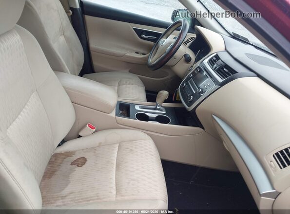 1N4AL3AP8GN366414 2016 NISSAN ALTIMA Red Front interior view