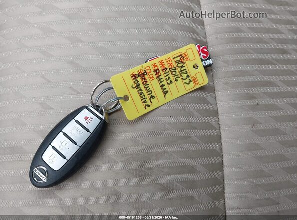 1N4AL3AP8GN366414 2016 NISSAN ALTIMA Red Dashboard view
