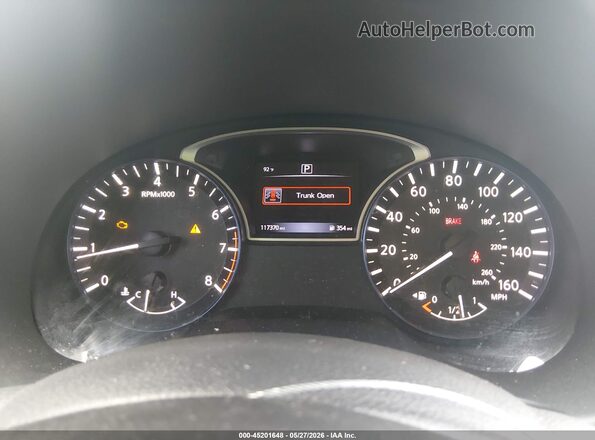 1N4AL3AP8GN390499 2016 NISSAN ALTIMA Серебряный Вид задних сидений