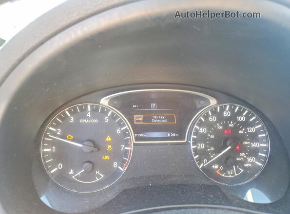 1N4AL3AP8HC243614 2017 NISSAN ALTIMA Black Սարքավորումների վահանակի տեսք
