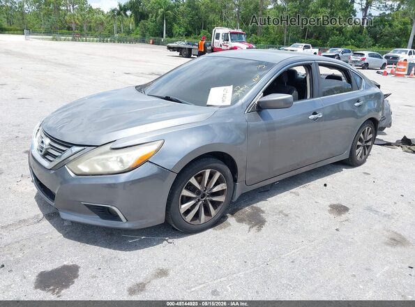1N4AL3AP8HC293994 2017 NISSAN ALTIMA Gray Առջևի ձախ երեք քառորդ տեսարան