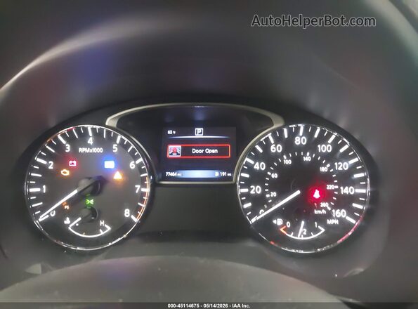 1N4AL3AP8HN353857 2017 NISSAN ALTIMA Black Widok tylnych siedzeń