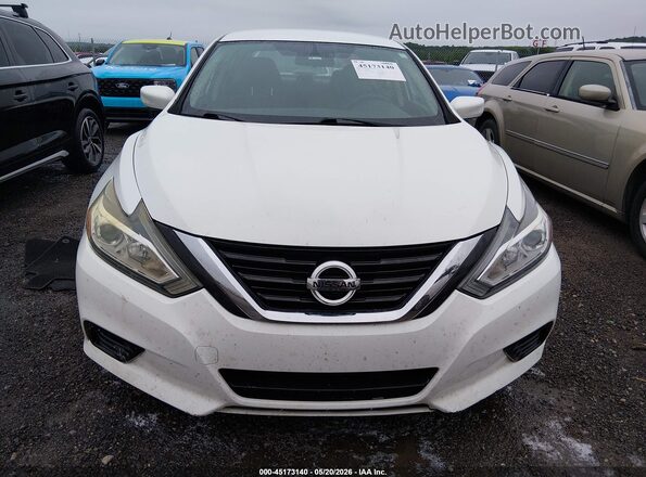1N4AL3AP8JC165678 2018 NISSAN ALTIMA Белый Вид щитка приборов