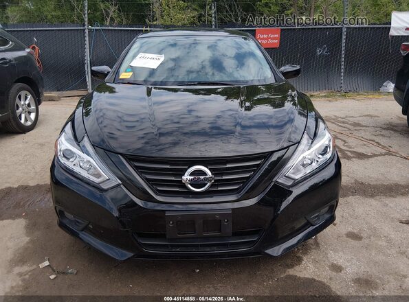 1N4AL3AP8JC284735 2018 NISSAN ALTIMA Black Widok wnętrza z tyłu
