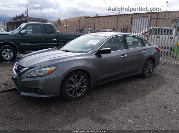 1N4AL3AP8JC289658 2018 NISSAN ALTIMA Gray Передня ліва чверть
