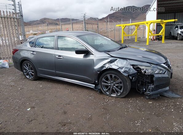 1N4AL3AP8JC289658 2018 NISSAN ALTIMA Gray Вид задньої частини салону