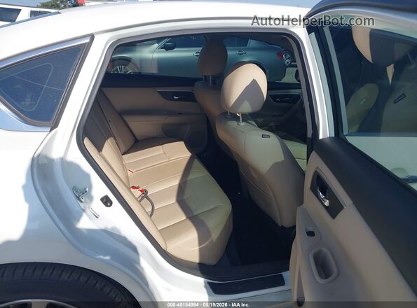 1N4AL3AP9GC116756 2016 NISSAN ALTIMA White VIN კოდის სტიკერის ხედი