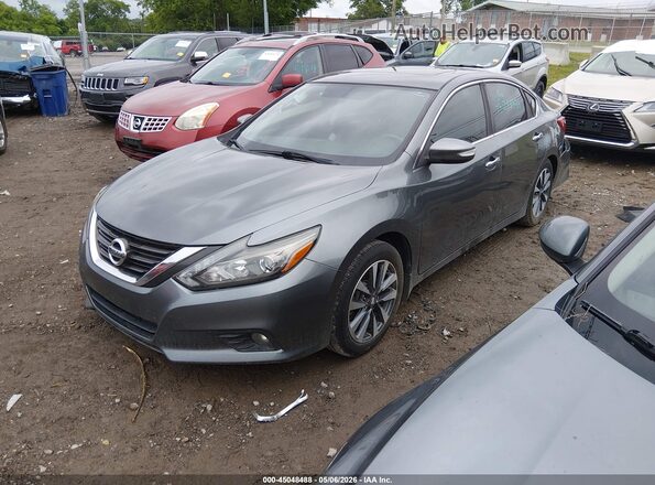 1N4AL3AP9HC117066 2017 NISSAN ALTIMA Gray Առջևի ձախ երեք քառորդ տեսարան