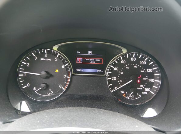 1N4AL3AP9HC201887 2017 NISSAN ALTIMA Silver Հետևի նստատեղերի տեսք