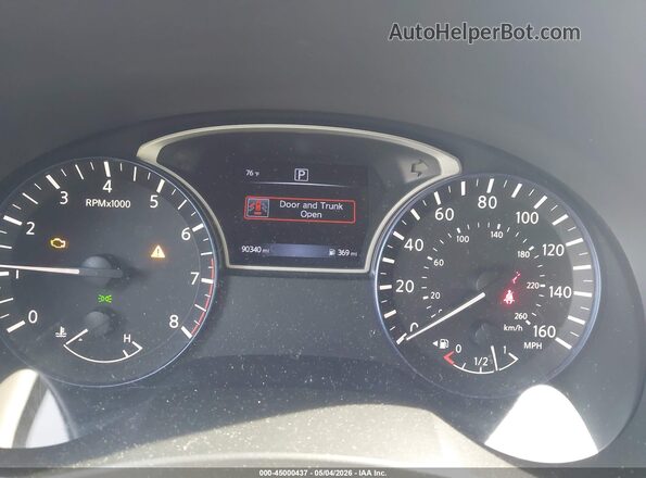 1N4AL3AP9HC475896 2017 NISSAN ALTIMA Gray Widok tylnych siedzeń
