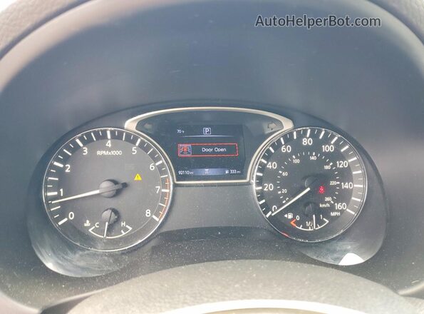 1N4AL3AP9JC137923 2018 NISSAN ALTIMA Blue Vista del cuadro de instrumentos