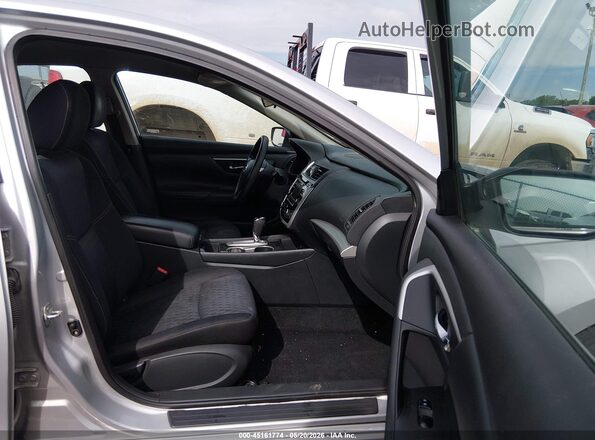 1N4AL3AP9JC207162 2018 NISSAN ALTIMA Silver წინა სალონის ხედი