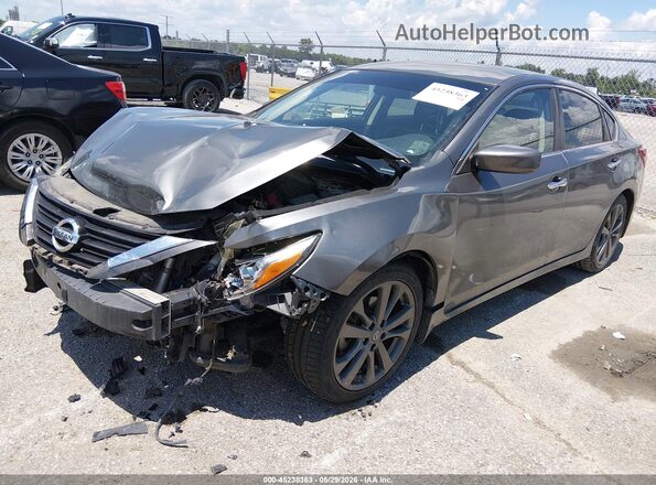 1N4AL3AP9JC251436 2018 NISSAN ALTIMA Серый Передняя левая четверть