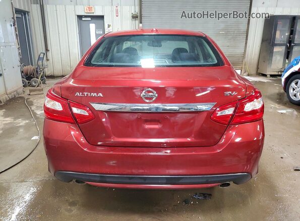 1N4AL3APXGC124459 2016 NISSAN ALTIMA Red Вид ззаду