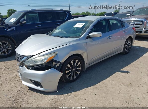 1N4AL3APXGC203226 2016 NISSAN ALTIMA Серебряный Передняя левая четверть