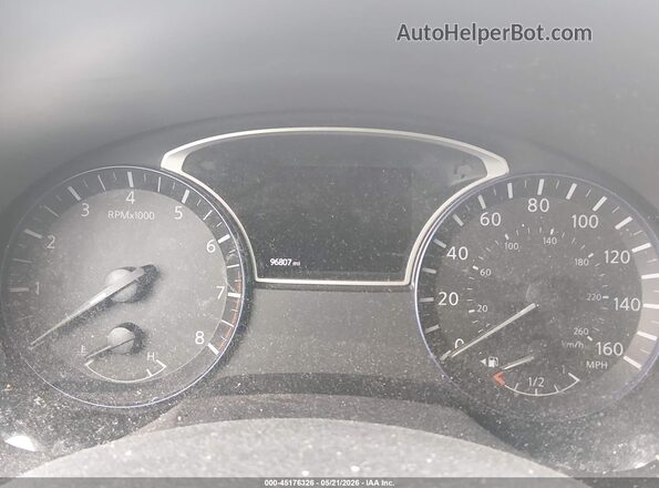 1N4AL3APXGC275155 2016 NISSAN ALTIMA Red Հետևի նստատեղերի տեսք
