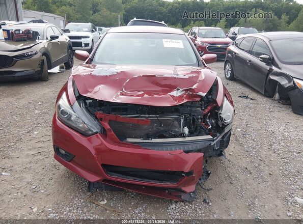 1N4AL3APXGC275155 2016 NISSAN ALTIMA Red Սարքավորումների վահանակի տեսք