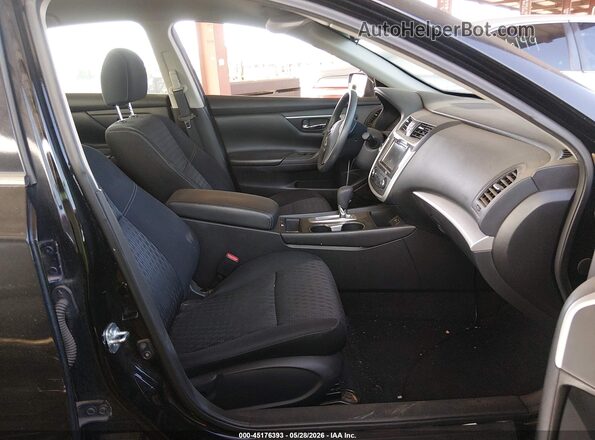 1N4AL3APXGN326562 2016 NISSAN ALTIMA Black Widok wnętrza z przodu