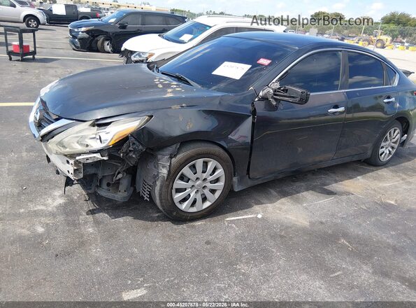 1N4AL3APXHC149430 2017 NISSAN ALTIMA Black Front view