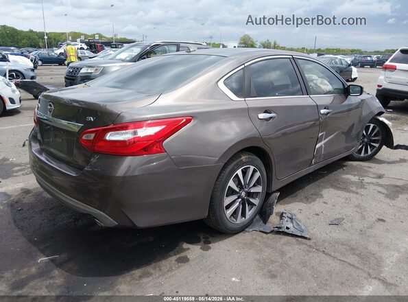 1N4AL3APXHC185845 2017 NISSAN ALTIMA Brown უკანა მარჯვენა