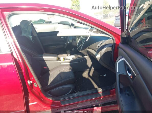 1N4AL3APXHC241735 2017 NISSAN ALTIMA Red წინა სალონის ხედი