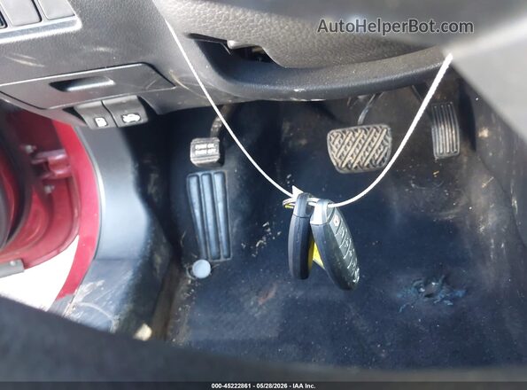 1N4AL3APXHC241735 2017 NISSAN ALTIMA Red წინა პანელის ხედი