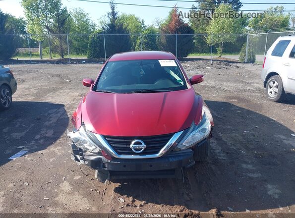 1N4AL3APXHC241735 2017 NISSAN ALTIMA Red უკანა სალონის ხედი