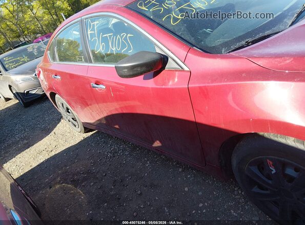 1N4AL3APXHC272452 2017 NISSAN ALTIMA Red Widok z przodu